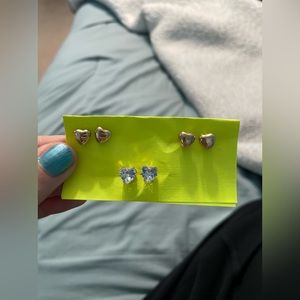 Heart earrings